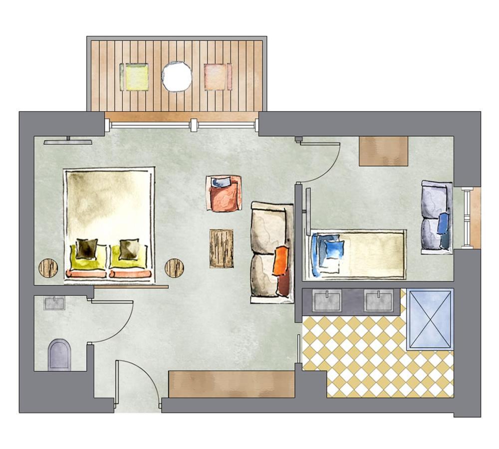 Hotel Kristall غروسارل المظهر الخارجي الصورة